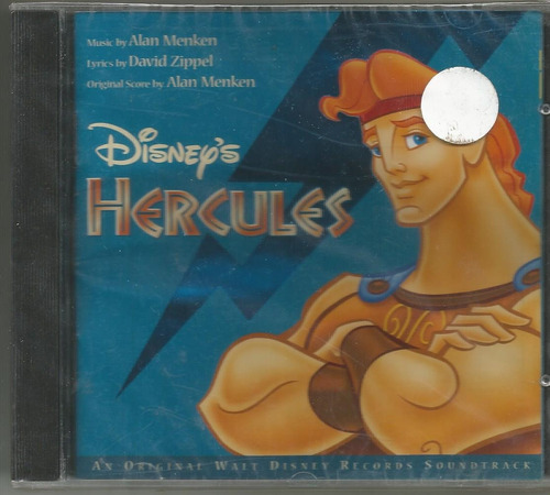 Cd - Hercules - Soundtrack Disney - 1997 - Novo, Lacrado