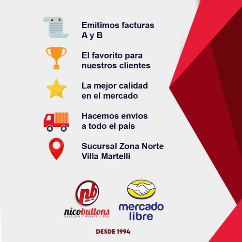 Imagen 4 de 5 de Pin Prendedores Publicitarios 2 1/4 O 56mm X 100 Unidades