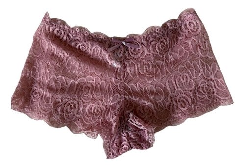 Culote Ropa Interior Encaje Prenda Femenina Puntilla
