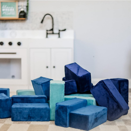El Bloque De Construcción Original De Felpa Premium Para Niñ