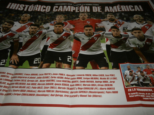 River Camp. Liber. 2018 Vs Boca Completo Precio X Un Partido (Usado)