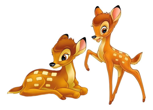 Bambi - Figuras Para Decoración - Coroplast De 60 X 45 Cm 