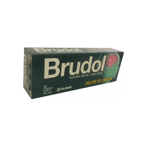 Brudol 200mg/65mg. X20 Comprimidos