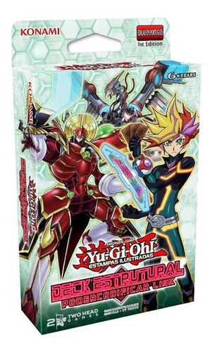 Imagem 1 de 1 de Deck Estrutural Card Game Konami Yu Gi Oh Poderficar Link