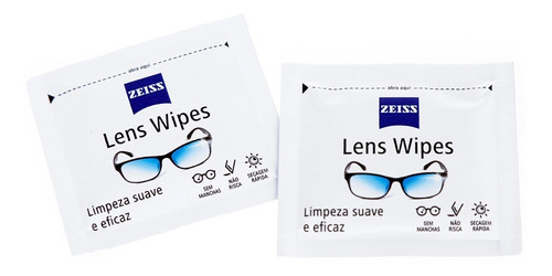 Imagem 4 de 10 de Lens Wipes Zeiss Leve 120 Pague 100 Unidades