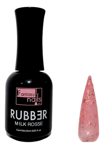 Rubber Fantasy Nails Rosa Claro