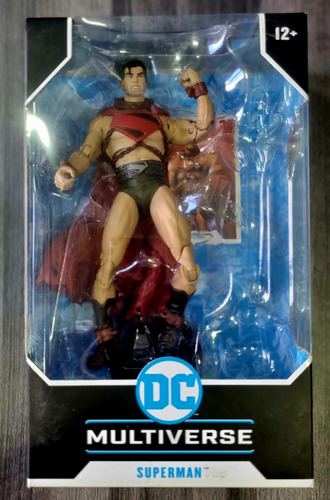 Superman Future State Mcfarlane Dc Multiverse Reempacado. (Usado)