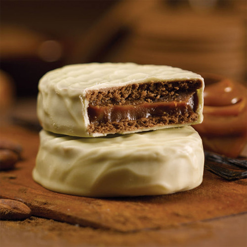 Imagen 2 de 5 de Caja X 6 Alfajores Cachafaz Chocolate Universo Binario