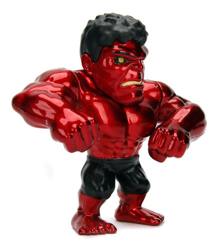 Imagen 2 de 3 de Figura De Acción Red Hulk Metal