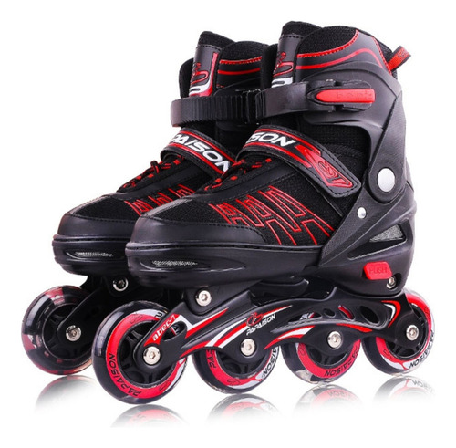 Patines Inline Skates - Mod 301 - Rd - Tallas 31-32-33