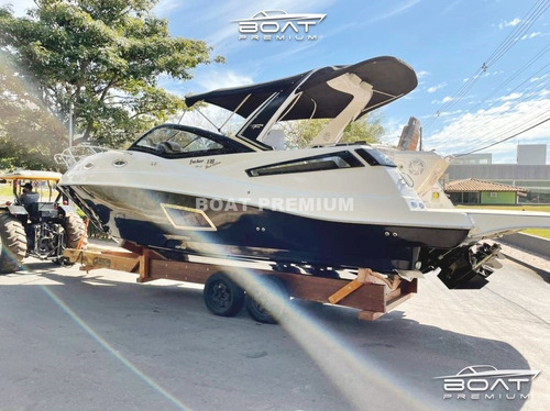 Imagem 2 de 9 de Focker 330, 2018, 2x Mercruiser 4.5 250p - Real - Coral - Fs