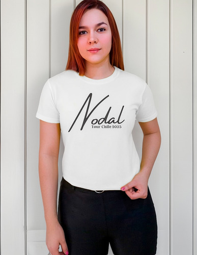 Polera Nodal Cantante Concierto Chile 2023 Tour Exclusividad