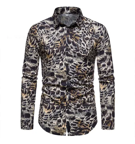 Camisa hombre animal print new arrivals