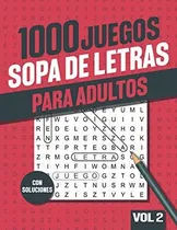Comprar Libro : 1000 Sopa De Letras Adultos Libro De Sopa De Letras