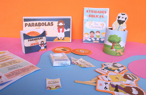 Kit De Recursos Visuais Bíblicos - Parábolas De Jesus