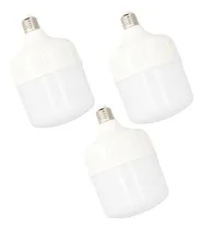 Comprar Kit 3 Pzs Foco Led Para Casa 50w Ahorradores Bulbo Tipo Bala Color De La Luz Blanco Frío