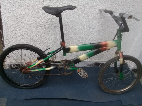 Bicicleta Bmx Camuflada Rodado 20.