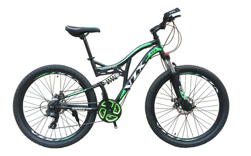 Bicicleta Doble Amortiguador Shimano 21v Rapidfire Frenodisc