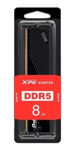 Memoria Ram Xpg Ddr5 8gb Black Hunter 5200mhz