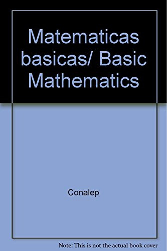 Libro Matemáticas Básicas De Angel Bosch Torrano