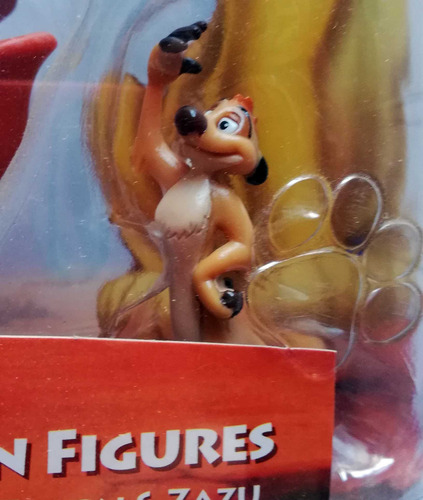 Rey Leon Disney Set X 3 Figuras Pumba Timon Zazu Lion King (Usado)