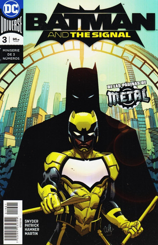 Comic Dc Universe Batman And The Signal # 3