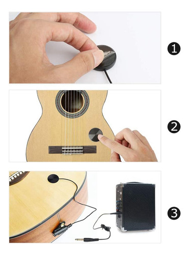 Pickup De Guitarra Acústica Piezo Contact Pickup Para Guitar