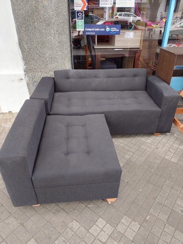 Imagen 6 de 10 de Sofa Sillon Living Esquinero Con Camastro Y Apoya Brazos Mar