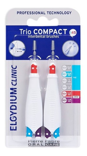 Elgydium Clinic Trio Compact Trio 145 Cepillo Interdental