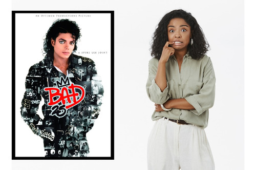 Poster De Michael Jackson 25 Aniversario
