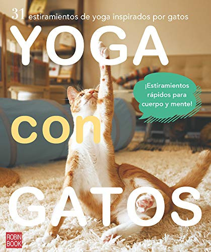 Libro Yoga Con Gatos 31 Estiramientos De Yoga Inspirados Por