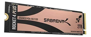 Ssd Nvme 4.0 Gen4 2tb Sabrent Rocket 4 Plus - R/w