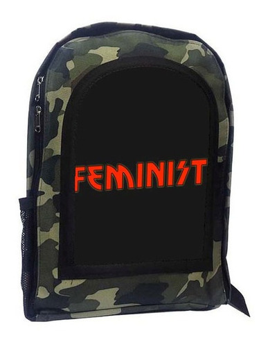 Mochila Camuflada Feminismo A29