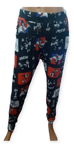 Pantalón Pijama De Dama Varios Personajes Super Cancheros