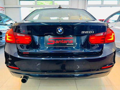 Imagem 9 de 15 de Bmw 320i Modern Tb 2.0/a.flex *interior Claro*