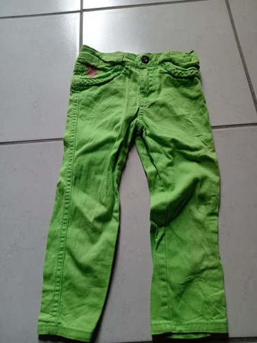 Jeans Us Polo Assn 3 Años D Niñita Verde