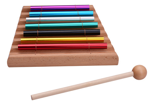 Tablero De Mesa Chime Instrument Mallet Meditation De 7 Tono