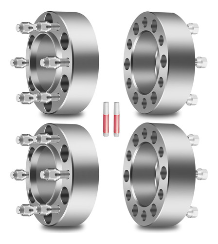 Eccpp Dos Pares De Espaciadores De Rueda Centrados De Cubo D