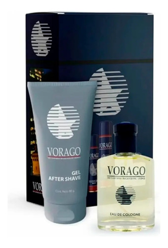 Perfume Vorago 50ml +  Crema Post Afeitar 80gr