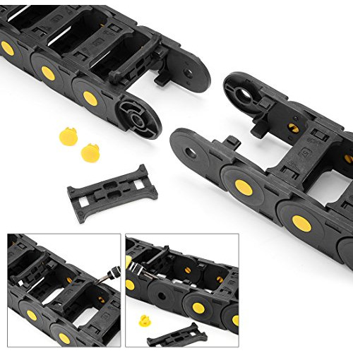 Cadena Arrastre Plastica R55, 25 Mm X 57 Mm, 1 M, Cnc, Color