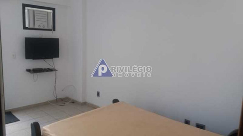 Apartamento À Venda, 1 Quarto, 1 Suíte, 1 Vaga, Copacabana - Rio De Janeiro/rj - 5743