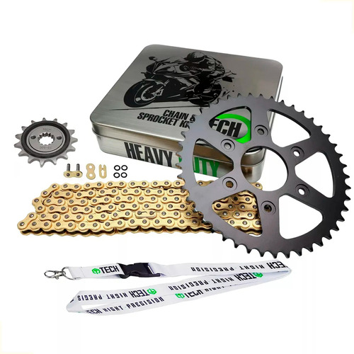 Kit De Arrastre Ktm 390 Duke - 390 Rc - Con Oring Reforzada