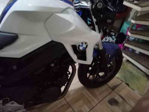Bmw F800r Azul E Branca Toda Original