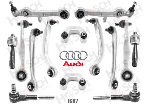 Kit Horquillas Bieletas Brazos Audi A-6 02-03 Rin 17' Y 18'