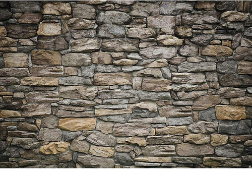 Imagen 1 de 9 de Decoración De La Pared Papel Tapiz Gris Foto De Stonewa...
