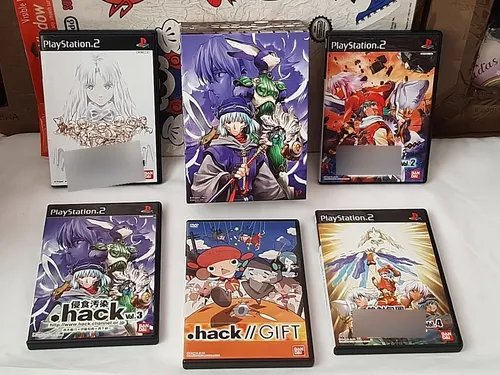 Hack Vol,1,2,3,4 Y Gift De Ps2 Japones,originales,funcionan