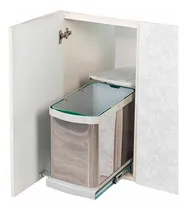 Comprar Portaresiduos Rectangular 24 Lts Acero Inox Starax