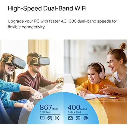 Adaptador Nano Usb Wifi De Tp-link Para Pc (archer T3u Nano)