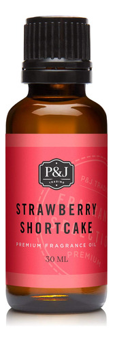 P & J Trading - Aceite Aromtico Para Tarta De Fresa, 1.0fl O