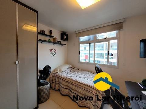 Imagem 14 de 15 de Excelente Apartamento Com 3 Quartos, 2 Suítes E 2 Vagas No Bleu Blanc Rouge - 520
